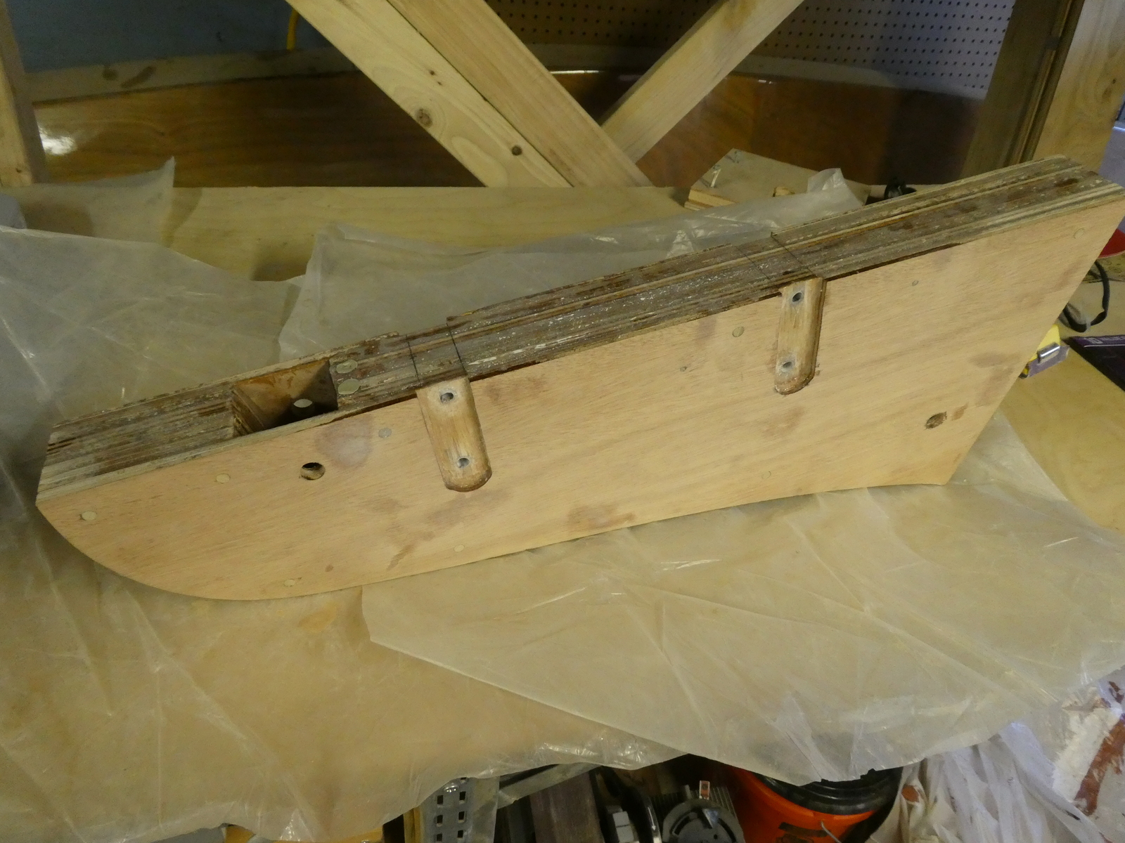 Sanded smooth